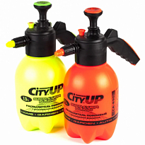 Распылитель помповый с регулируемой форсункой зеленый 1,5л СА-890 /20шт